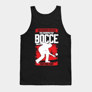 Bocce Player Grandpa Grandfather Gift Tank Top